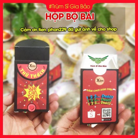 ✱☒ Bộ bài thử thách 60 lá board game bản đặc biệt bài drinking game dành cho team chuếnh choáng thích nốc out