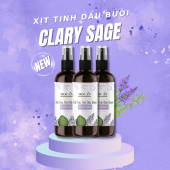 Combo 3 Chai Xịt Tinh Dầu Xô Thơm 120ml Dưỡng Tóc Mộc Ân Haircare. X3BCL120