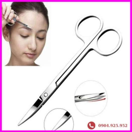 Kéo cắt tóc mũi☾ Kéo Mini Cắt Tỉa Lông Mày Lông Mũi Tóc