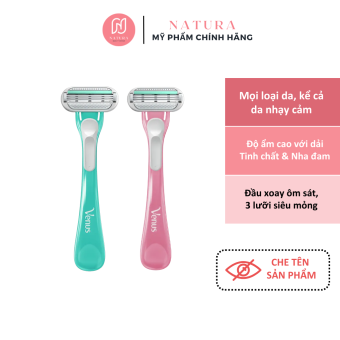 Dao cạo Gillette Venus Sensitive chứa dải nha đam dành cho da nhạy cảm