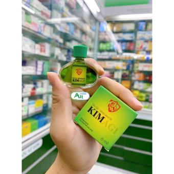 Dầu gió Kim Agi Hương thơm dịu nhẹ thư giãn - Chai 6ml