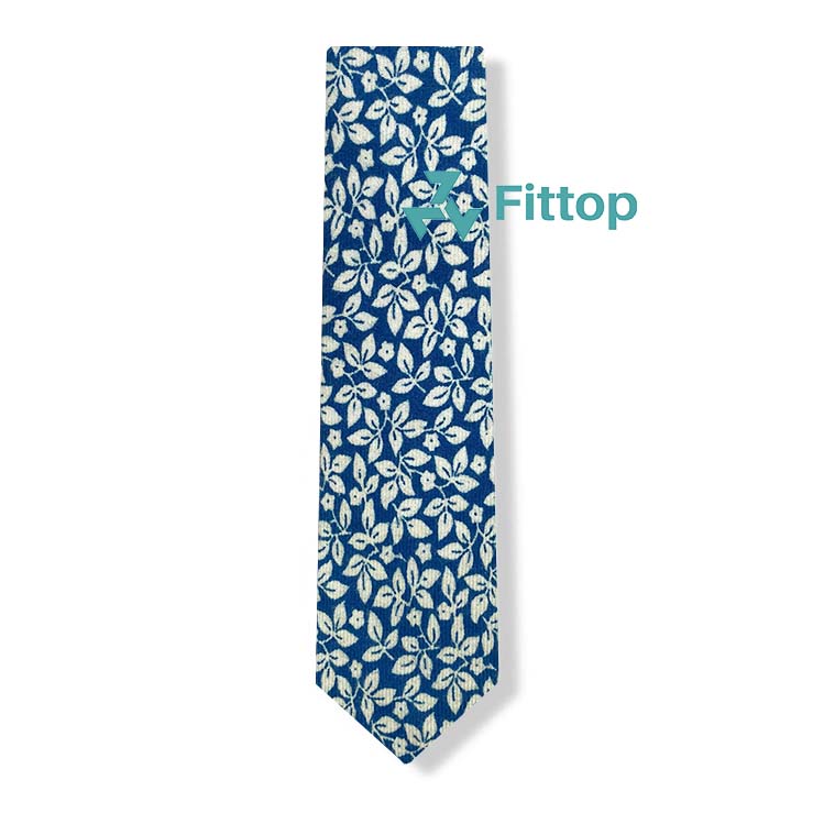 Cavat nam họa tiết độc đáo, thời trang, sự kiện 6cm fittop cavat-230