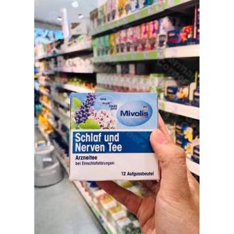 TRÀ THẢO DƯỢC DỄ NGỦ MIVOLIS 12 gói [HCM] - German Corner Hàng Đức Nội Địa
