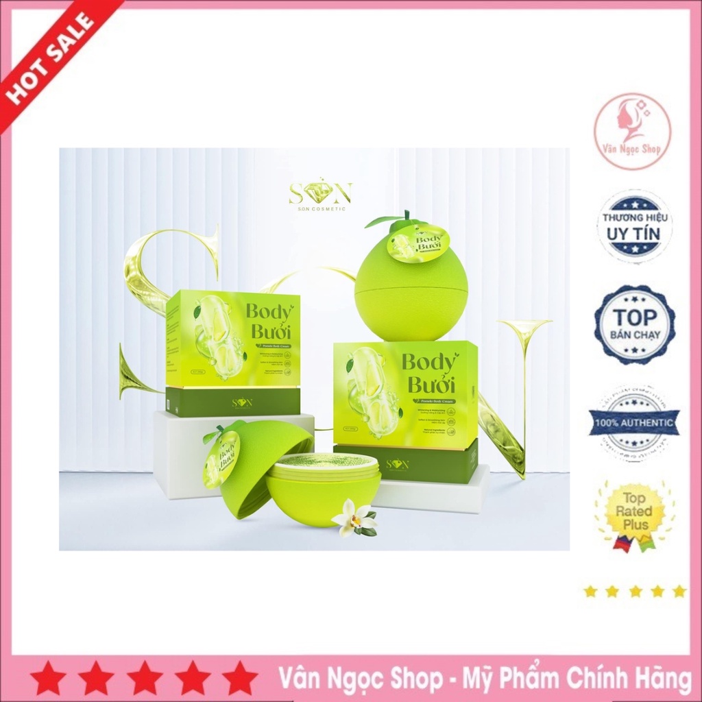 Kem body cốt ủ bưởi son làm trắng da cấp tốc 200gr " mua 1 tặng 3"