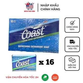 Lốc 16 cục xà bông COAST MỸ 113g