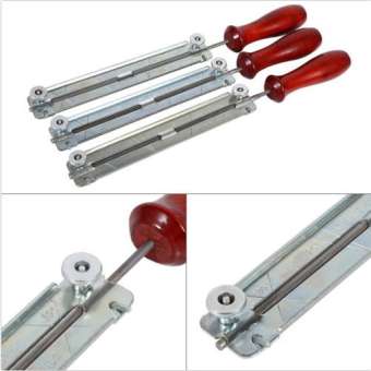 Bộ Giũa Cưa Xích Mài Cưa Xích Có Tay Cầm Bằng Gỗ Cứng 4/4.8/5, 5Mm