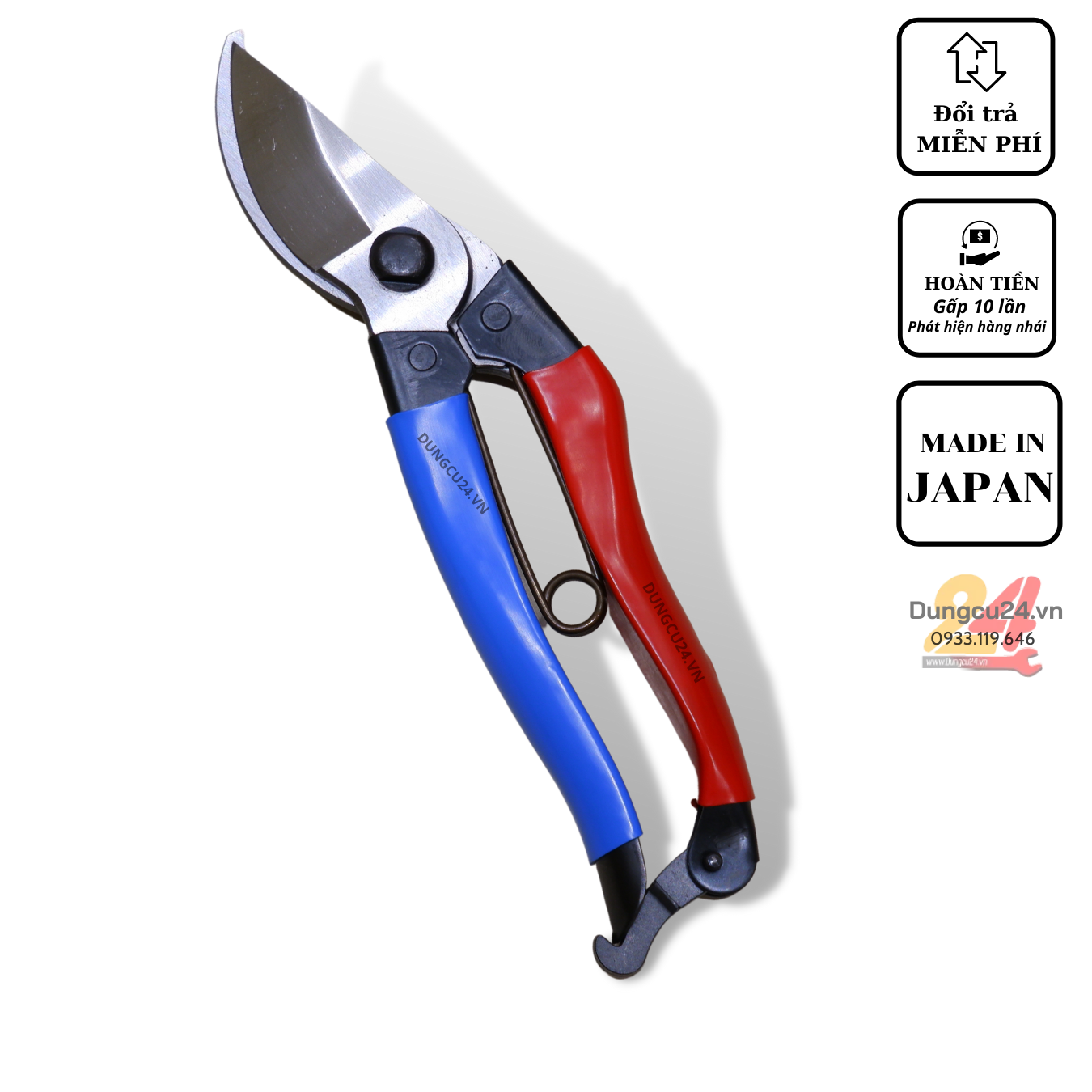 Kéo cắt cành nhật onotetsu 200mm cho người tay trái