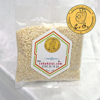 Mè bóc vỏ ( Vừng trắng) 40g siêu sạch - cô ba đà lạt