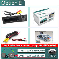 GreenYi 170องศา AHD 1920*1080P พิเศษยานพาหนะกล้องมองหลังสำหรับ BMW 3 5 X3ชุด F10 F11 F25 F30รถ