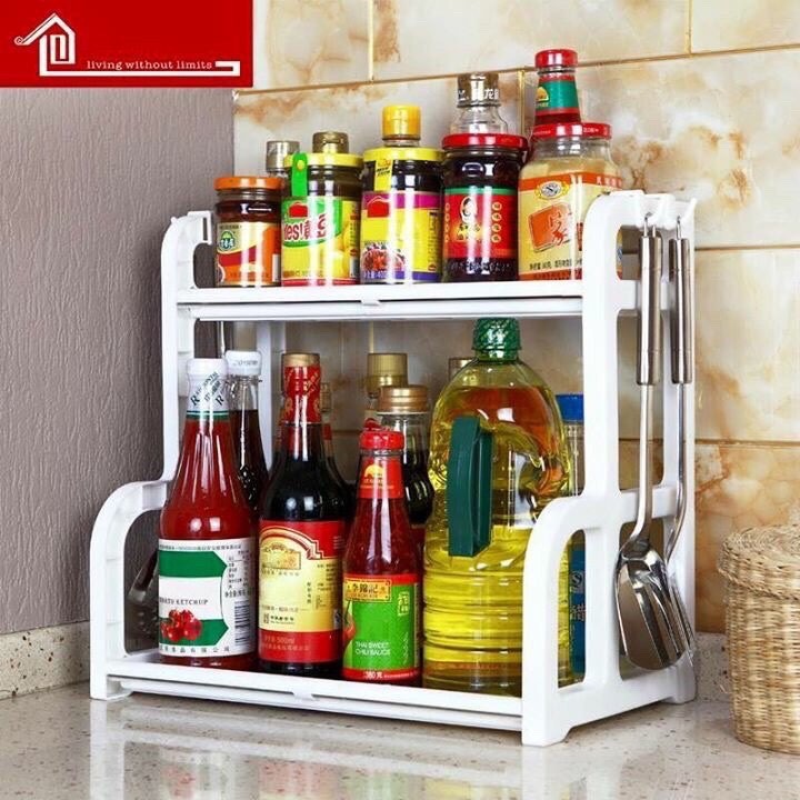 Kệ gia vị chữ H nhựa Việt Nhật