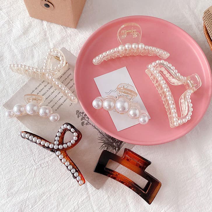 Set 7 kẹp tóc hàn quốc trendy cao cấp