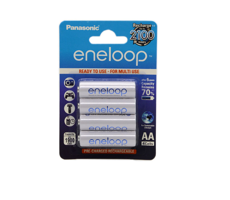 Pin sạc panasonic aa eneloop 4 viên 1900 mah - 2100 lần sạc