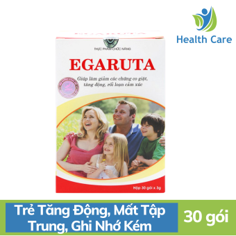 Egaruta Cốm Hỗ Trợ Điều Trị Bệnh Động Kinh, Tăng Động