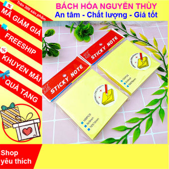 Combo 2 xấp giấy note 200 tờ loại tốt GS-01 kích thước 7,5cm x 7,5cm giá rẻ-giấy note ghi chú-giấy note có keo-giấy note dễ thương-giấy note giá rẻ-giấy note cute- Nguyễn Thùy Store