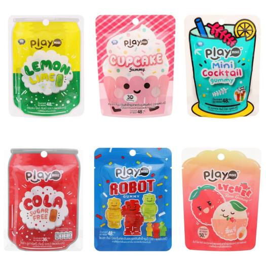 Kẹo dẻo Play More Gummy 48gr