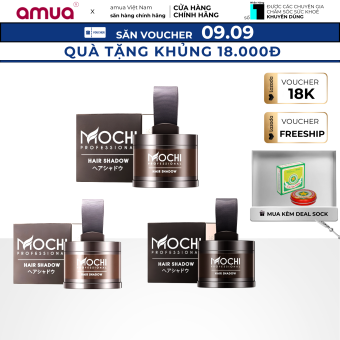 Phấn Che Hói Phấn Phủ Bạc Mochi Nhật Bản - Che Khuyết Điểm Tóc Bạc, Tóc Thưa