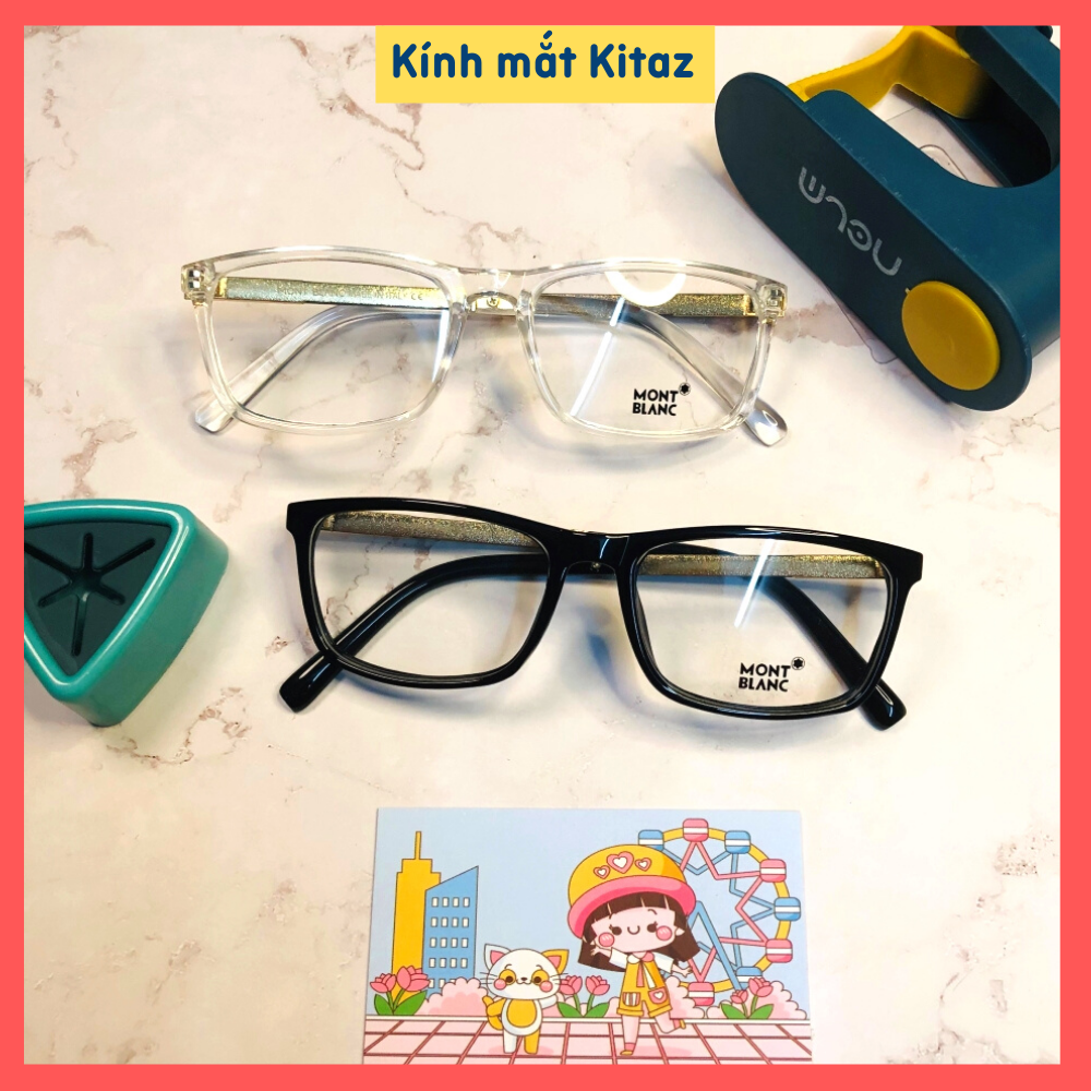 Gọng kính cận, Gọng kính Montblace Kitaz siêu dẻo viền cước Unisex