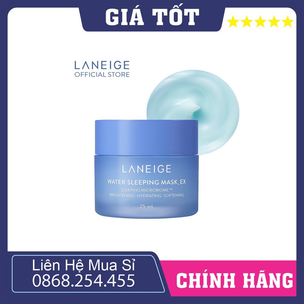Mặt Nạ Ngủ Dưỡng Ẩm Laneige Water Sleeping Mask EX 25ml