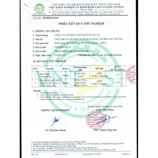 [HCM](Hộp 50 Cái) Khẩu Trang 3D Mask Xuân Lai - XL Mask