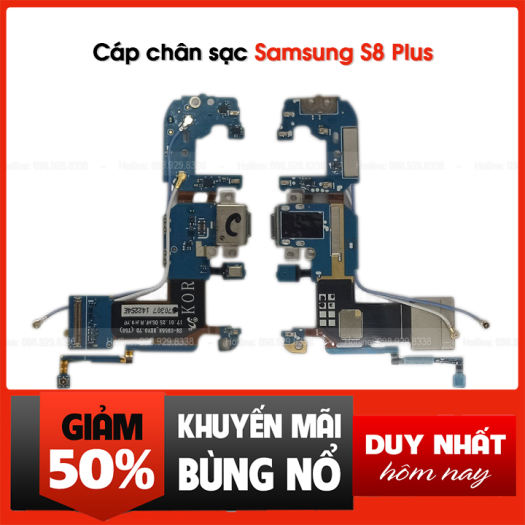 Cụm Cáp Chân Sạc Samsung Galaxy S8 Plus Zin Bóc Máy