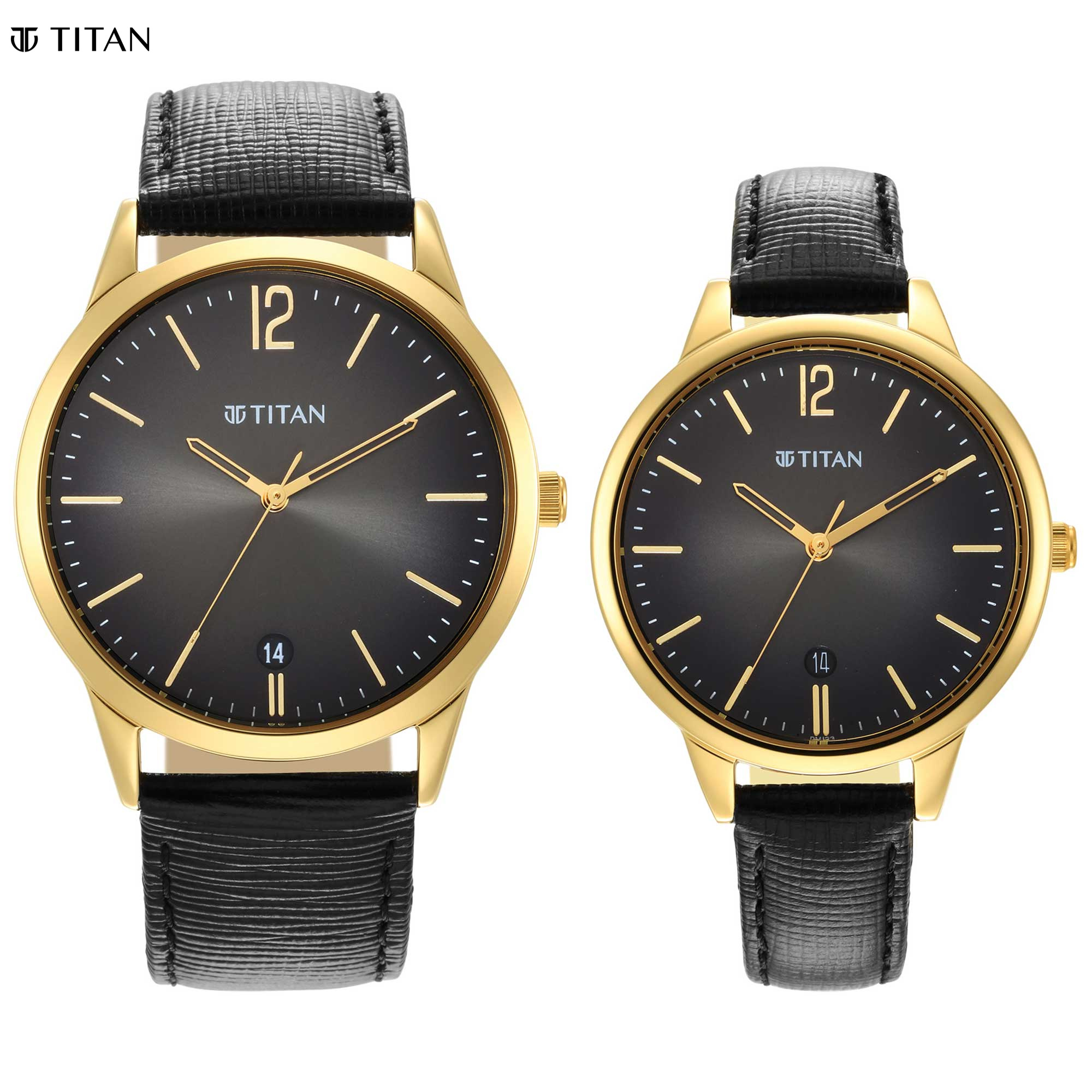 Titan watches hot sale couples collection