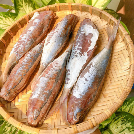 Cá khô xào khế, Khô cá Nục không đầu đặc sản khô Cà Mau thịt săn chắc, thơm ngon, giàu dinh dưỡng hút chân không túi 100GRAM, Thơm ngon, Ăn bao ghiền