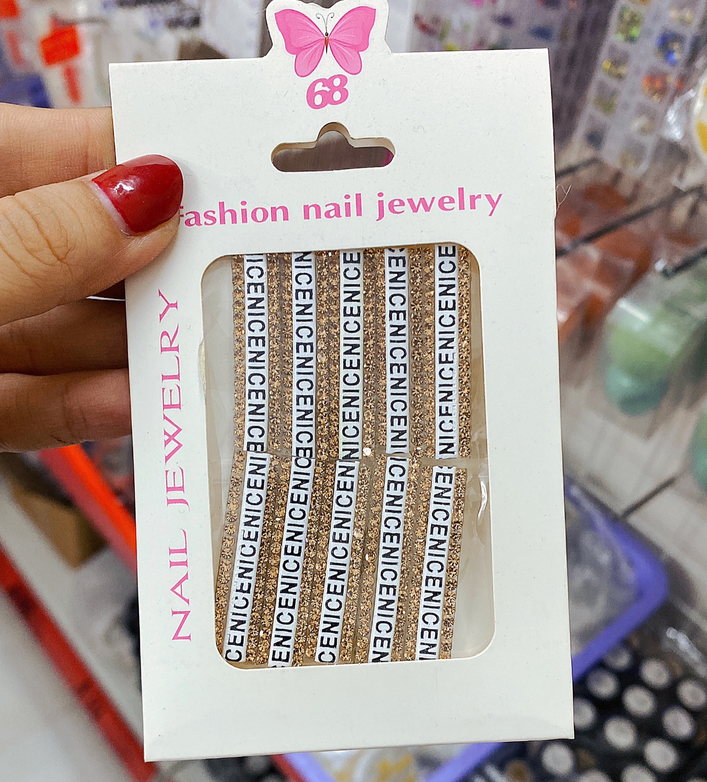 Đá dây phụ kiện trang trí móng siêu xinh - Nail 937