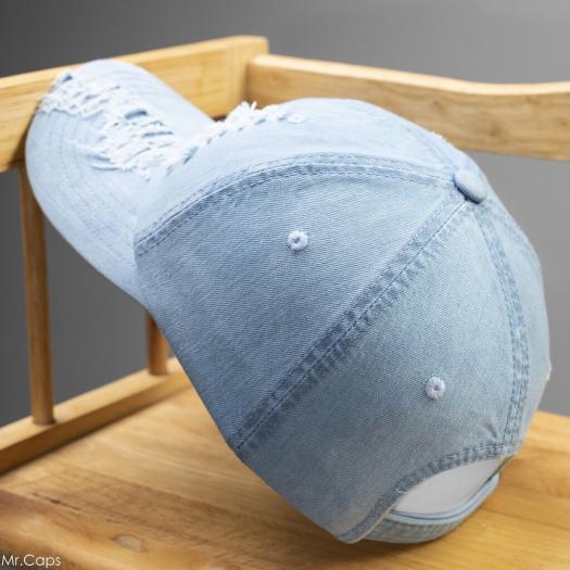 NÓN KẾT JEAN RÁCH SIÊU NGẦU, MŨ LƯỠI TRAI JEAN RÁCH BỤI