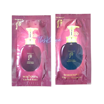 Dầu Gội/Xả Whoo Spa Tinh Chất Đông Y 8ml- Tóc Mềm Mượt Bóng Thơm Giảm Gãy Rụng