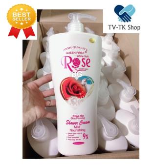 Sữa Tắm Rose Hoa Hồng Tinh Chất Ngọc Trai 1200ml - Mẫu mới