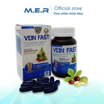 Viên uống  Vein Fast - hỗ trợ giảm suy giãn tĩnh mạch