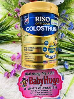 Sữa Riso Opti Gold Colostrum 1+ lon 800g