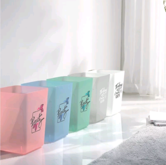 Giỏ Rác, Sọt Rác Tròn & Vuông 5 Lít và 10 Lít, Làm Sọt Rác Văn Phòng, Khách Sạn, Đựng Rác Gia Đình