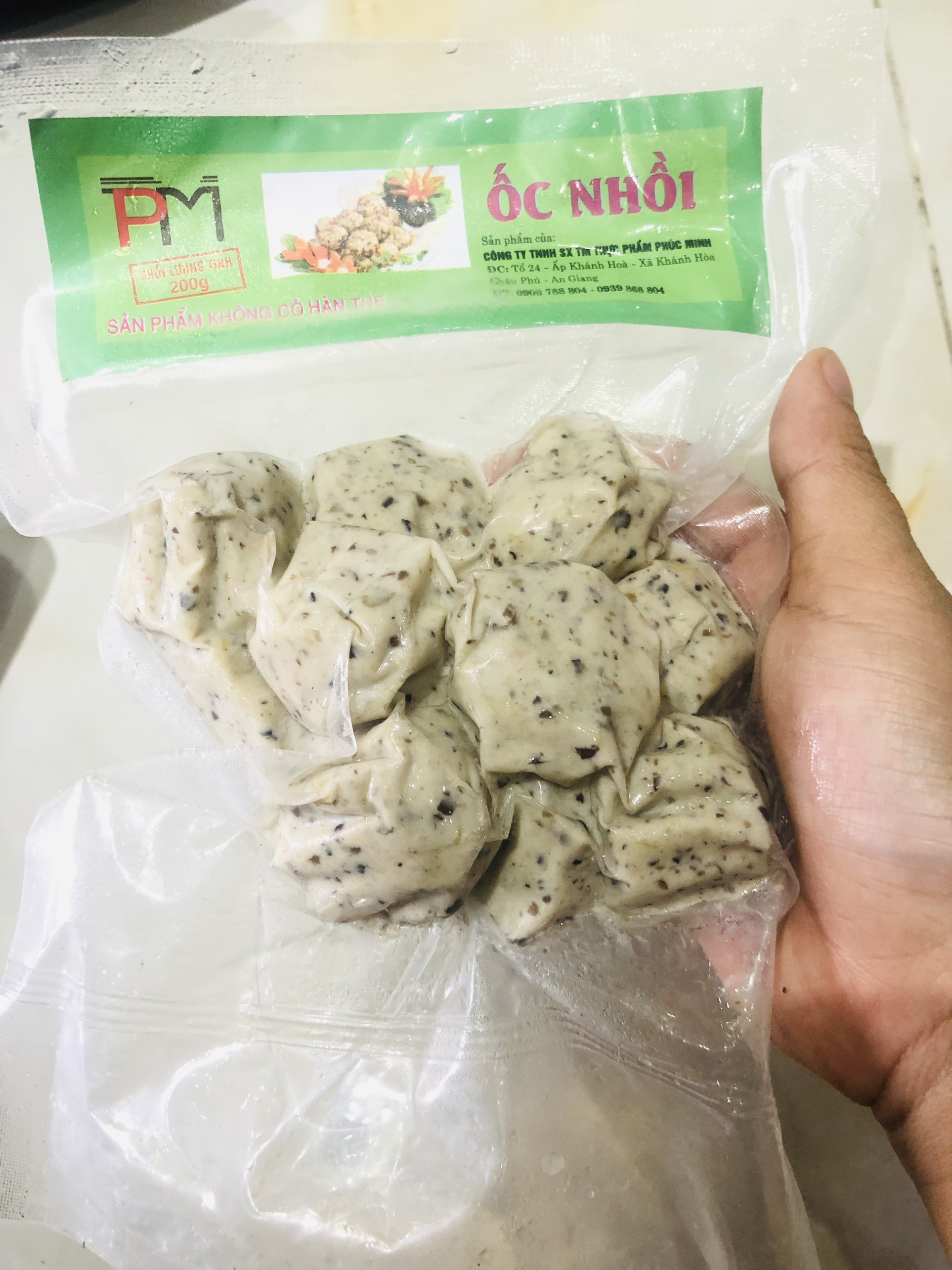 200gr chả ốc nhồi hải sản phúc minh thơm ngon bỗ dưỡn