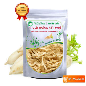 Củ cải trắng sấy khô Tấn Phát, Củ cải trắng khô thượng hạng, Giòn ngon dinh dưỡng cao