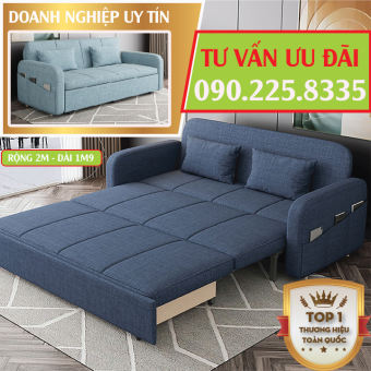 Giường gấp gọn kiêm ghế sofa, Sofa giường nhập khẩu ngăn chứa đồ, Ghế sofa giường đa năng