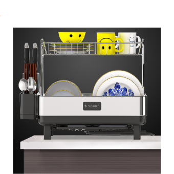 kệ để chén bát 2 tầng inox sinoart