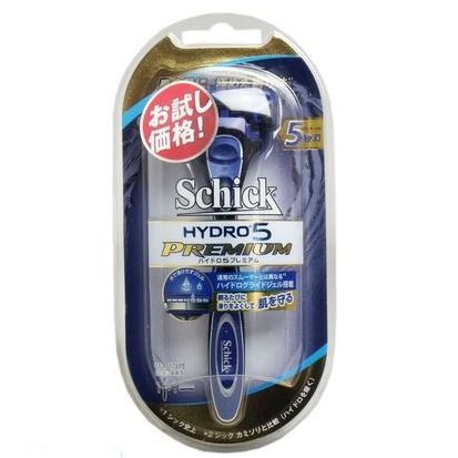 Dao cạo râu Schick Hydro 5 Premium kèm 1 lưỡi dao - Nhật Bản