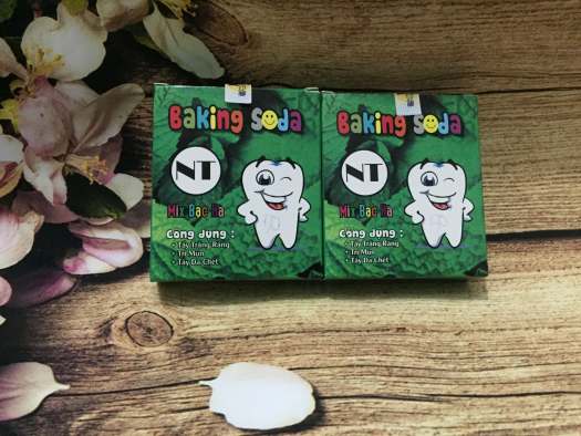Baking soda tẩy trắng răng