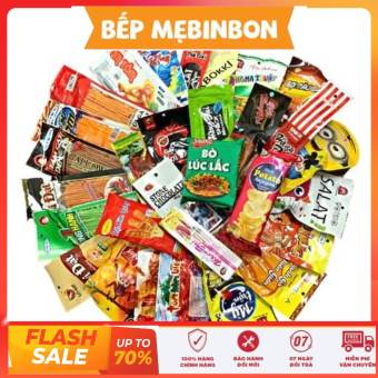Set 30 gói snack ăn vặt cổng trưởng - ăn vặt tuổi thơ