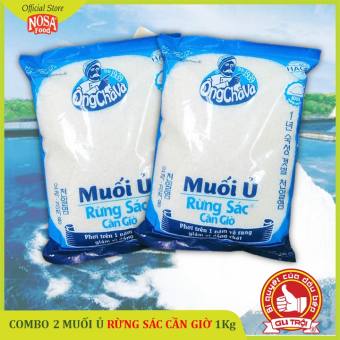 COMBO 2 MUỐI Ủ RỪNG SÁC CẦN GIỜ (1KG/TÚI)