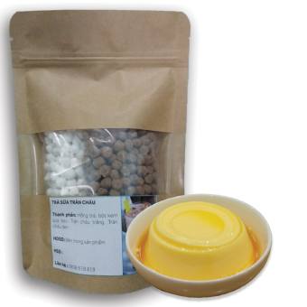 TRÀ SỮA TRÂN CHÂU THẠCH PUDDING - set nấu 10ly đặc biệt