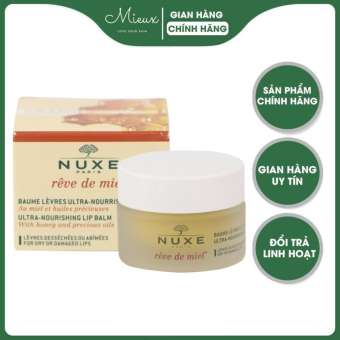 son dưỡng môi Nuxe Reve de Miel phù hợp mọi da môi, cung cấp độ ẩm cho môi với sáp ong cùng dầu dưỡng thiên nhiên - Mieux