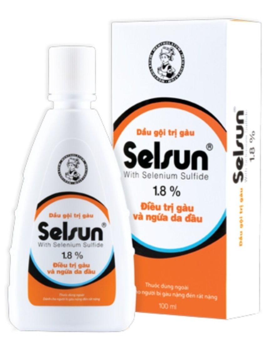 Dầu gội selsun 1.8 chai 100ml