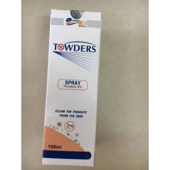SẢN PHẨM TOWDERS SPRAY 100ML. PERMETHRIN 5%.