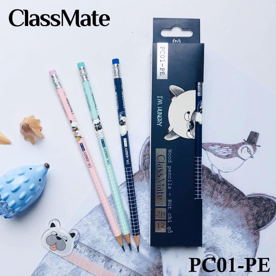 Bút chì bé yêu 2b hàng việt nam classmate pc312/pc01pe/pc01an/pc01pr/pc01sk/pc402/pc412- vpp đức minh