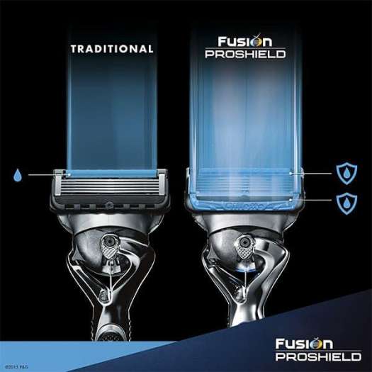 Lưỡi cạo râu Gillette Fusion 5+1 Proshield Nhật Bản - [Nhật Bản]