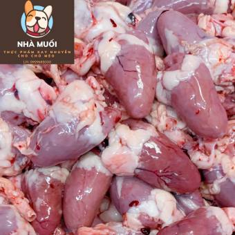Tim gà 1kg - pate tươi - raw food - thức ăn cho chó mèo - thức ăn cho thú cưng - thịt xay - gà xay - mùn heo