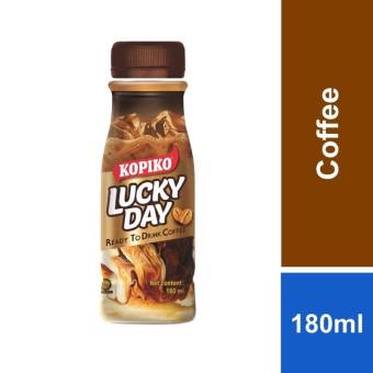 Chai Cà Phê Sữa Kopiko Lucky Day 180ml