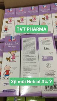 Mẫu mới Xịt mũi Buona NEBIAL, NEBIANAX 3% NASAL SPRAY VNP SPRAY THYME, Ngăn Ngừa Ngứa Mũi